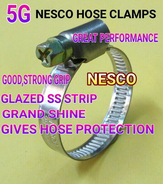 high strength hose pipe clamps