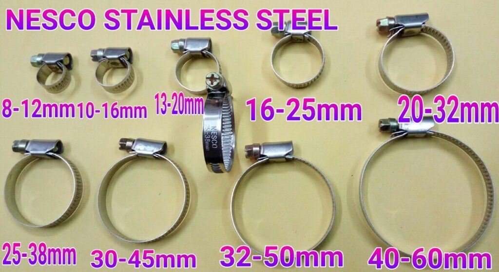 hose-clamp-size-chart hose-clamp-size-chart