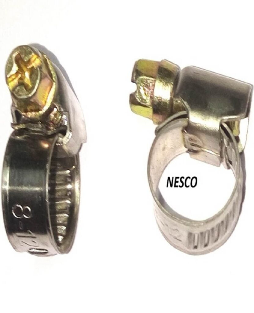 Hose Clip Sizes Nesco Auto Products